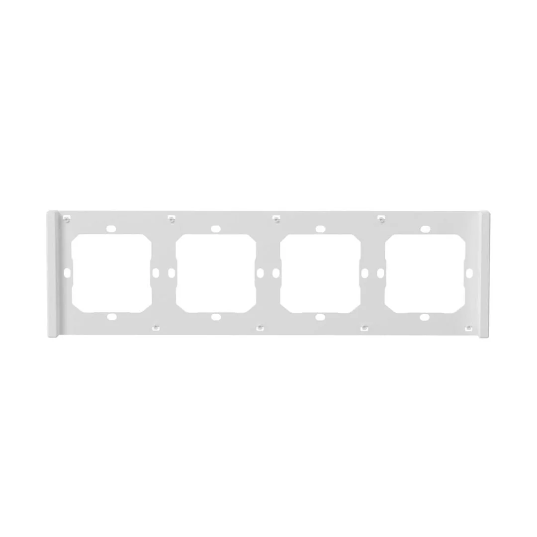 Sonoff M5 Frame - Moldura Quádrupla para Interruptores Sonoff M5 80mm em Branco