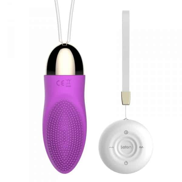 Leten – Ovo Vibratório Recarregável Chris Lilás