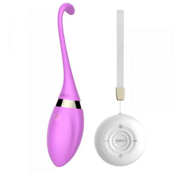 Leten – Ovo Vibratório Recarregável Cora Lilás