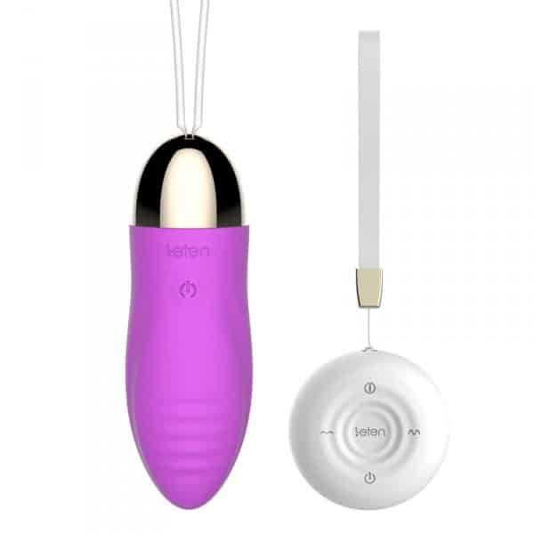 Leten – Ovo Vibratório Recarregável Cherry Lilás
