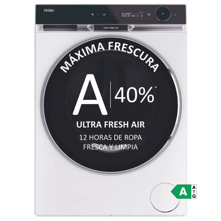 Máquina de Lavar Roupa Haier HW110B14387UIB 11Kg 1400RPM Classe A Branco