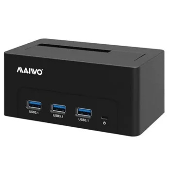 DOCKING STATION P/DISCOS RIGIDOS 2.5/3.5 SATA 3 USB3.1-MAIWO