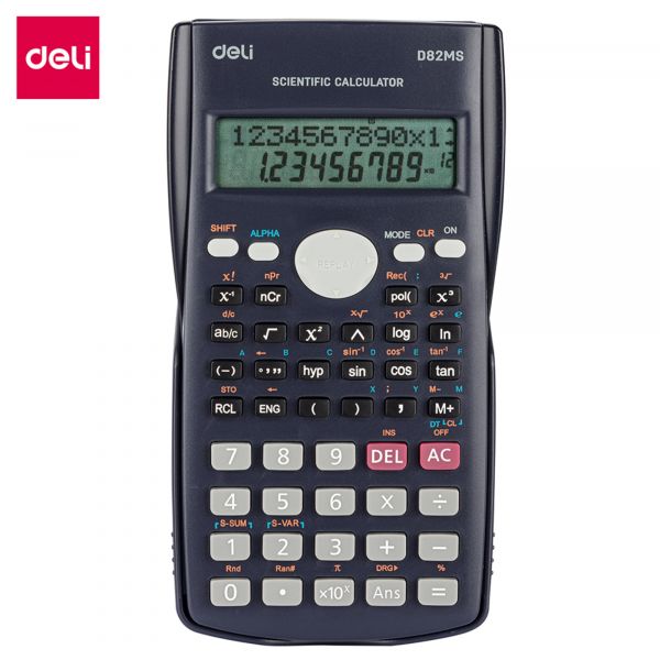 Calculadora DELI Científica Core ED82MS 240 Funções Preto