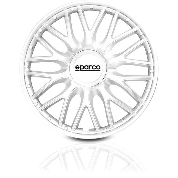 Sparco Tampões de Roda Roma 15'' Corsa Prata