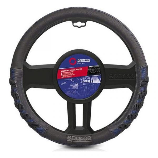 Sparco Cobertura de Volante Corsa S101 Azul