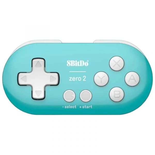 8Bitdo Zero 2 Bluetooth Blue para Nintendo Switch / PC / macOS / Android / iOS / Raspberry Pi