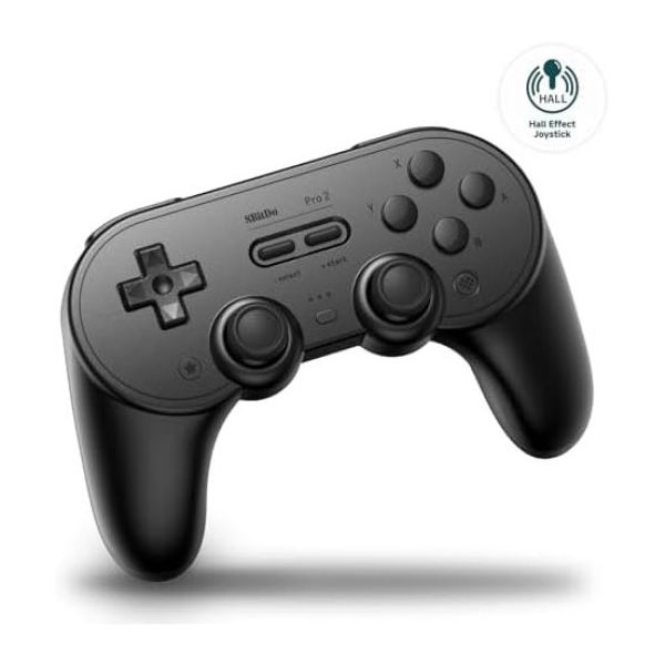 8BitDo Comando Pro 2 Preto - RET00409