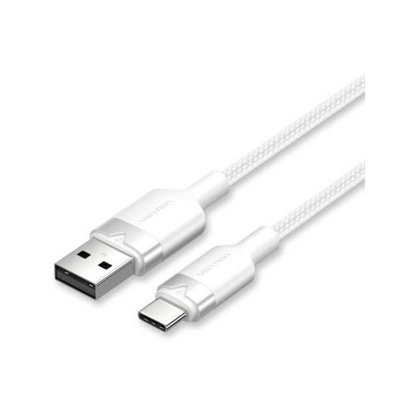 Vention CTNWF Cabo USB 2.0 Tipo-C para USB-A 60W 480Mbps 1m Branco