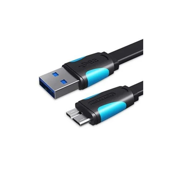 Vention Vas-A12-B100 Cabo Usb 1 M Usb 3.2 Gen 1 (3.1 Gen 1) Usb a Micro-Usb B Preto