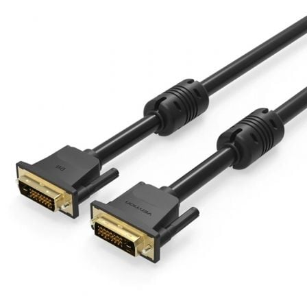Cabo DVI Vention / DVI-D Macho - DVI-D Macho / 1.5m / Preto / VEN-CAB_EAABG