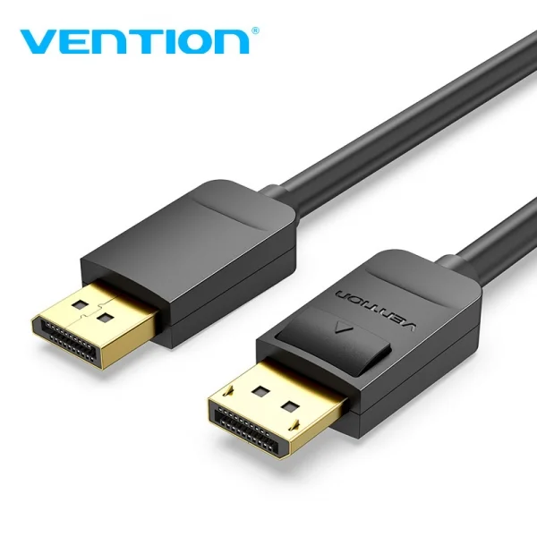 Cabo Vention Displayport M-M 1.2 4K 2M Preto