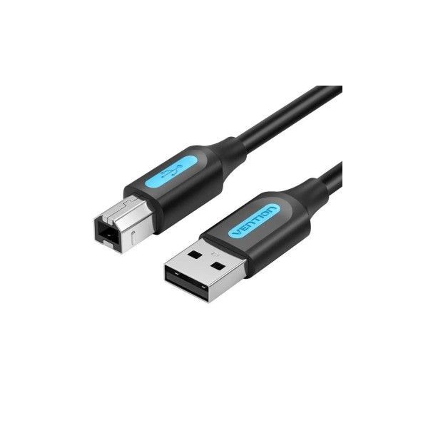 Vention COQBL Cabo de Impressora USB 2.0 Tipo-A Macho para Tipo-B Macho 5m/10m Preto