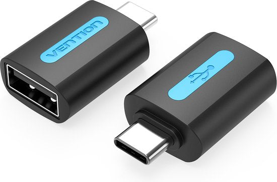 Adaptador USB 2.0 Vention CDTB0 USB-C Macho - USB Fêmea