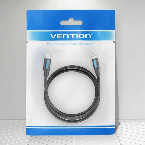 Vention COVBF Cabo Usb 1 M Usb 2.0 Micro-Usb B Usb C Preto