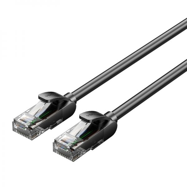 Vention IABBK Cabo de Rede UTP RJ45 Cat5e Patch 8m Preto