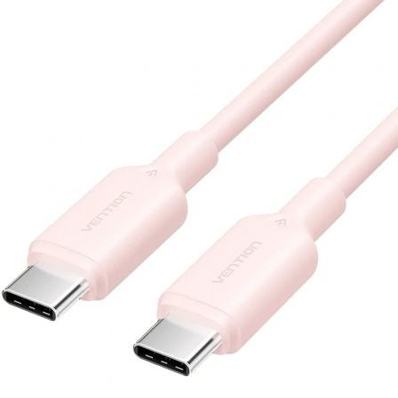 Vention TRCPF Cabo USB 2.0 Tipo-C Macho-Macho 3A/60W 480Mbps 1m Rosa