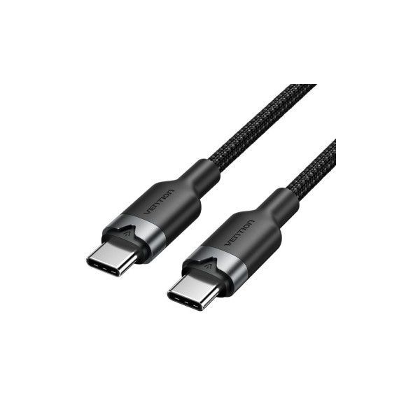 Vention Cabo USB 2.0 Tipo-C 3A/60W 480Mbps 2m Preto