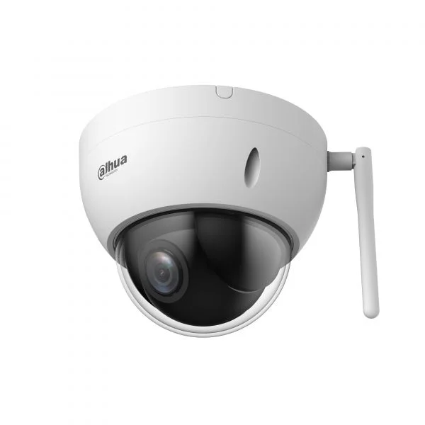 Dahua Câmara de Segurança PTZ SD22404DB-GNY-W 4MP 4x Starlight WizSense AI Wi-Fi PoE IP66 IK10