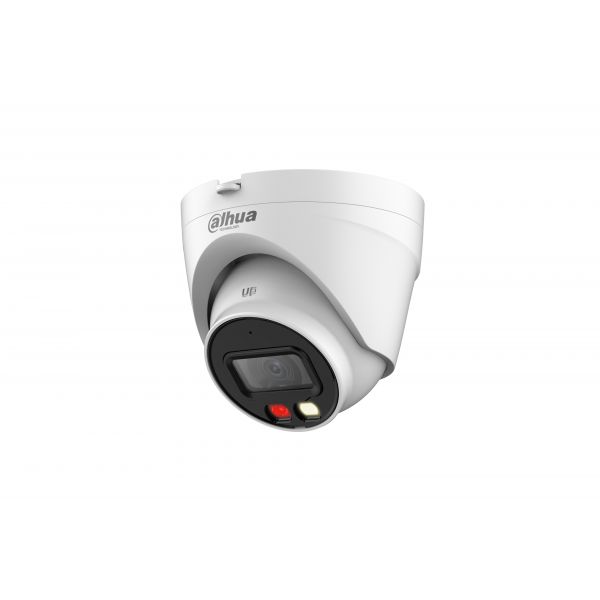 Dahua Câmara de Segurança IPC-HDW1239V-A-IL Dome/Eyeball 2MP Full Color, 2.8mm, Microfone, IR/LED, PoE, IP67