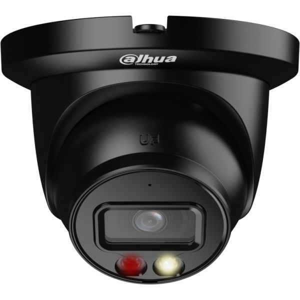 Dahua Câmara de Rede IPC-HDW2849TM-S-IL-0280B-BLACK WizSense Olho Fixo 8MP Luz Dupla Inteligente Preto