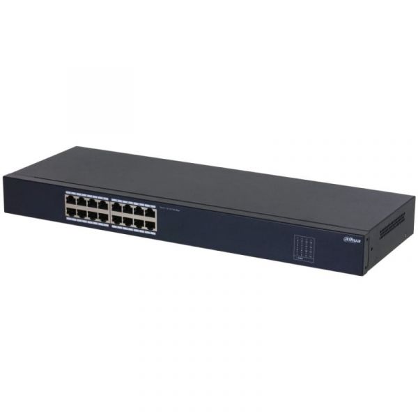 Switch It Dahua Dhsf1016 Switch Ethernet não gerenciado de 16 portas