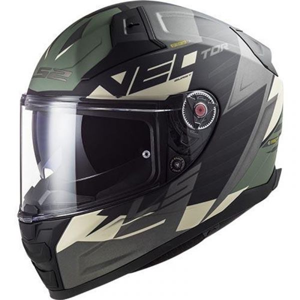LS2 Capacete FF811 Vector II Absolute Matt Black / Silver XS