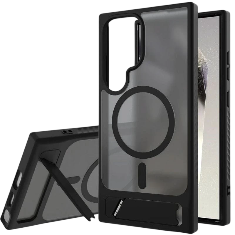 Nillkin Capa magnética com suporte para Samsung Galaxy S24 / S25 – Preto
