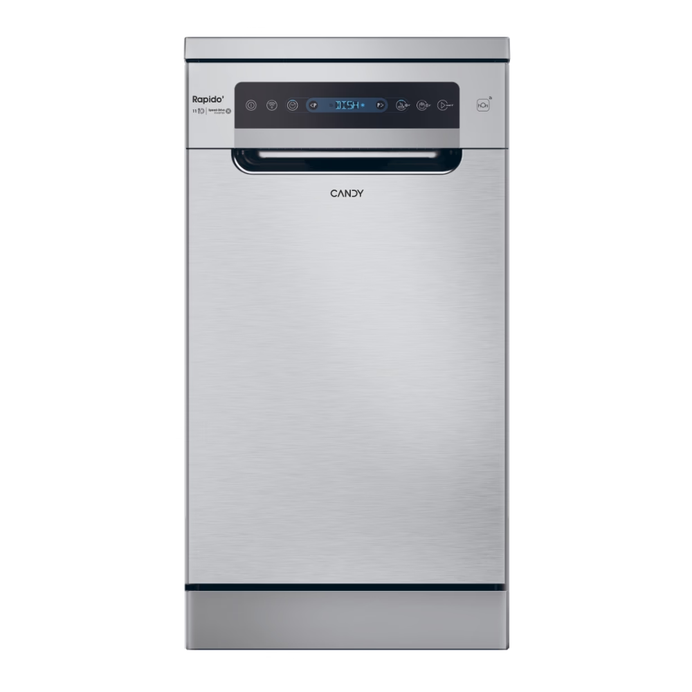 Máquina de Lavar Loiça Candy CF1C7SB1FX | 11 talheres, Classe C, Wi-Fi