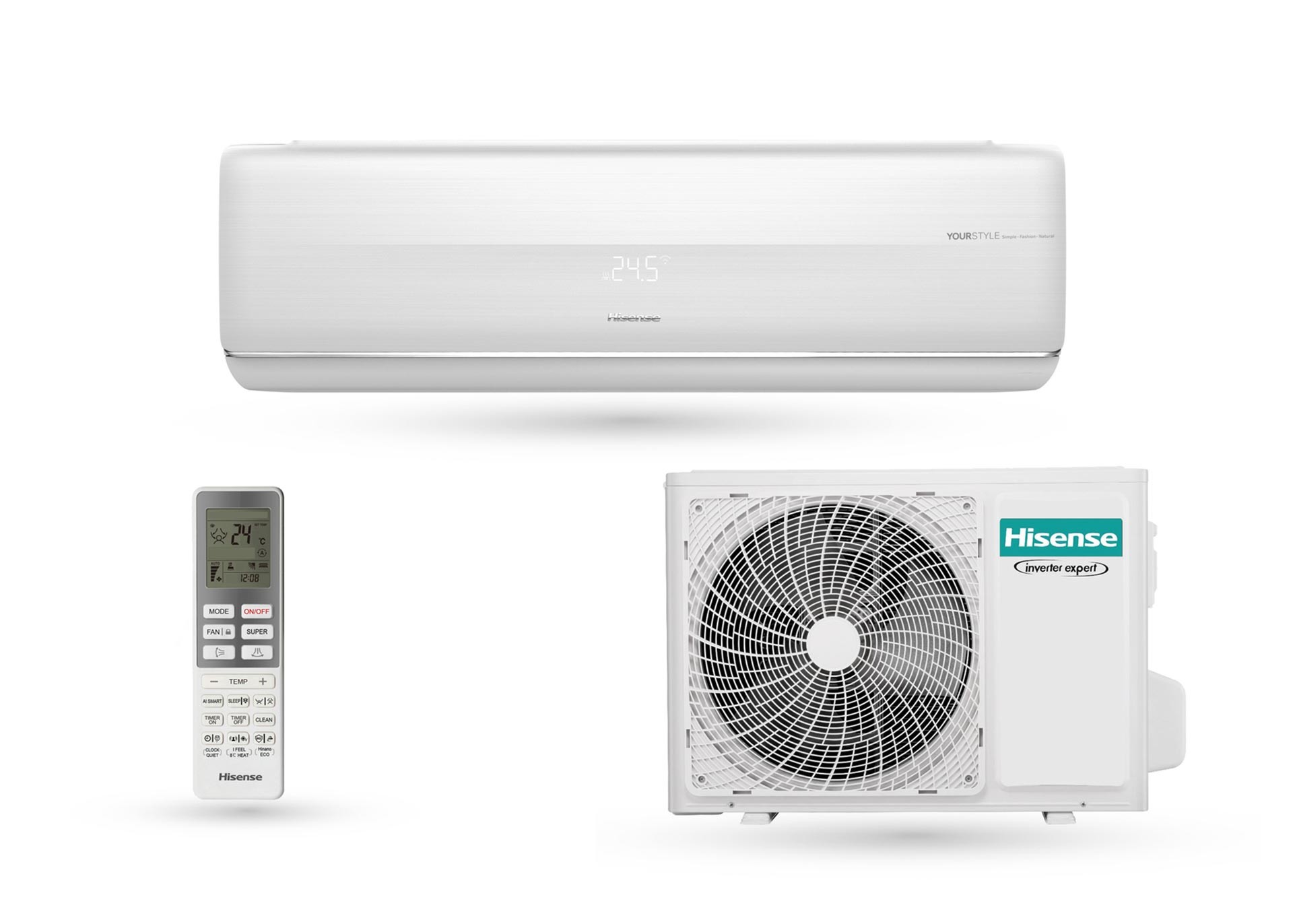 Ar condicionado Freshmaster QF25XW00 - Hisense