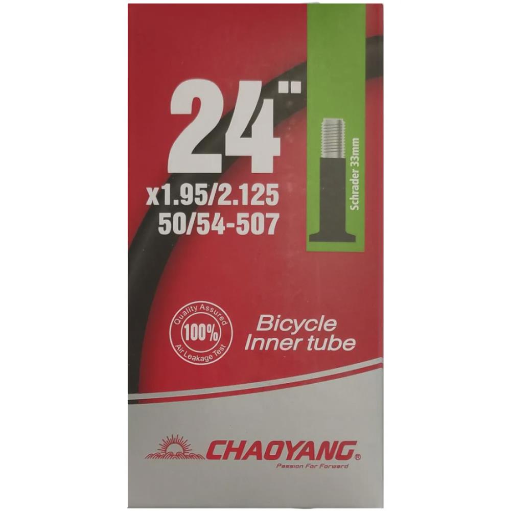 CAMARA AR BICICLETA CHAOYANG 24X1.95/2.125 AV
