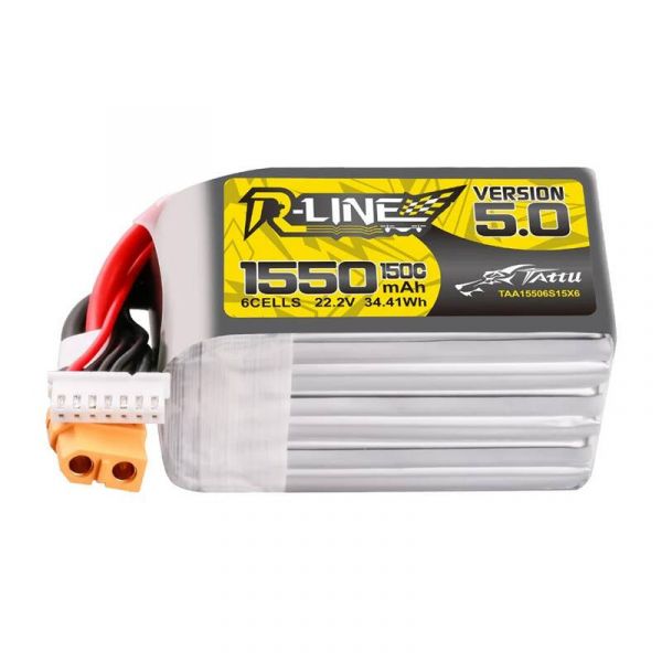 Drone TATTU R-Line V5 1550mAh 22.2V 150C 6S XT60