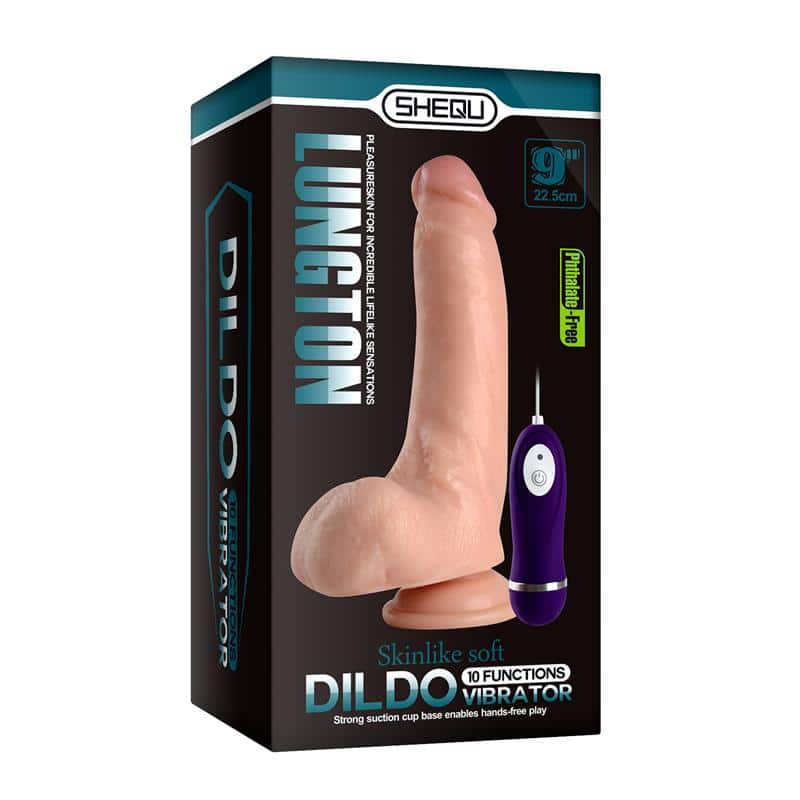 Shequ – Vibrador Realista Control Remoto Duke Lungton 22.5 cm