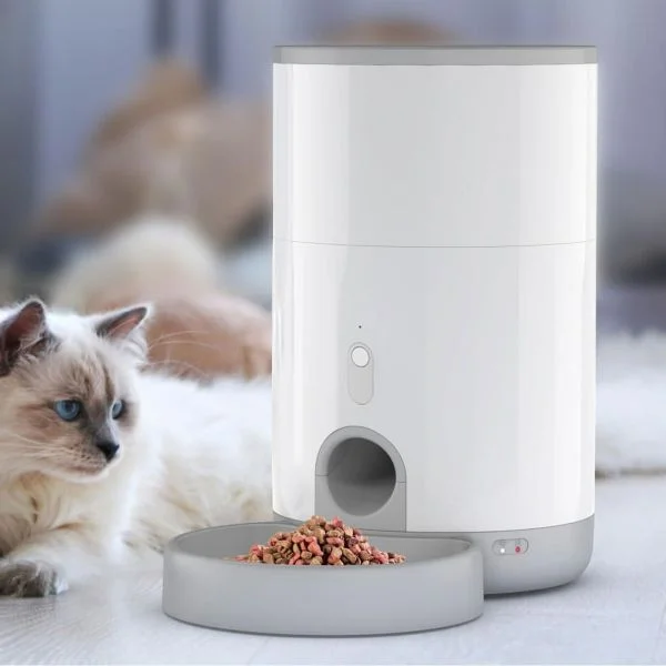 Petoneer Dispensador de Comida Automático Nutri Mini 2.6L Branco