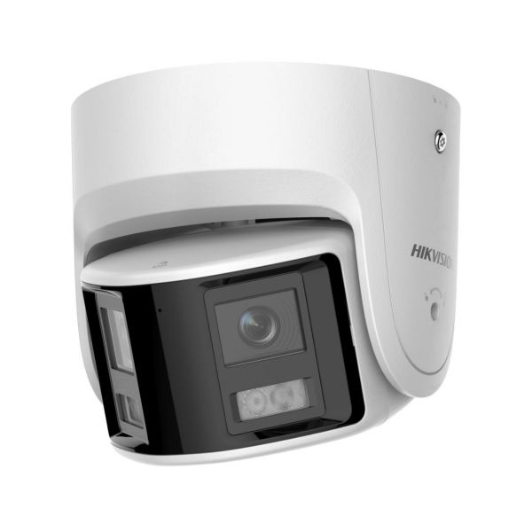 Hikvision Câmara de Segurança DS-2CD2367G2P-LSU/SL(2.8mm)(C) Dome Turret Fixa Panorâmica ColorVu 6MP 2.8mm