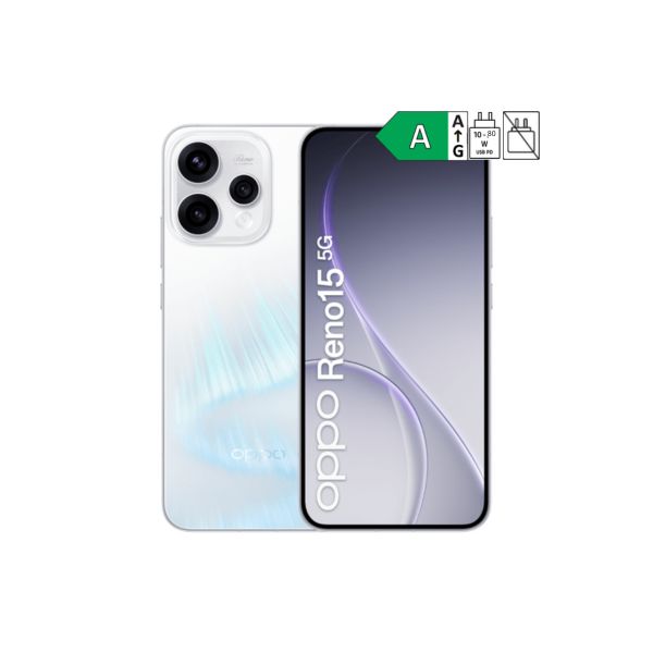 OPPO Reno15 5G 6.59" Dual SIM 8GB/512GB Aurora White