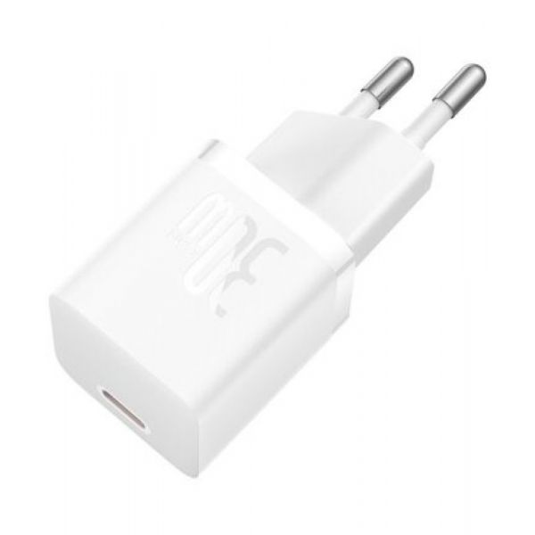 Baseus Carregador Rápido Compacto GAN5 30 W Usb-c Branco - CCGN070502