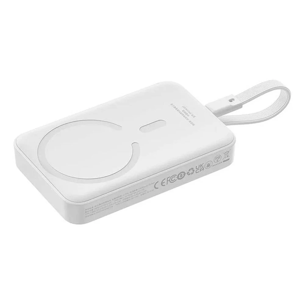 Powerbank Baseus Magnetic Mini 10000mAh 30W USB-C Branco