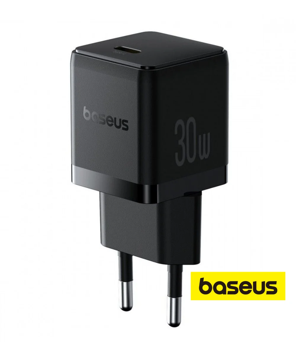 Carregador Baseus Palm Fast Charger 1C 30W – Preto