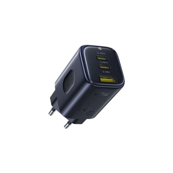 Baseus Carregador PicoGo AE11 2C+U 67W Cosmic Black