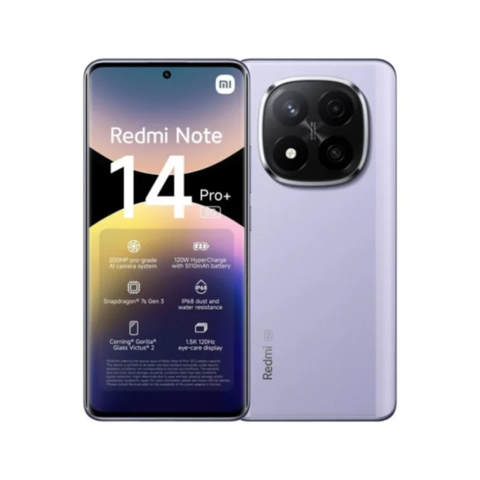 Xiaomi Redmi Note 14 Pro+ 5G 8GB/256GB Roxo