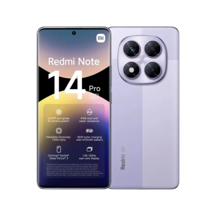 Xiaomi Redmi Note 14 Pro 5G 8GB/256GB Roxo