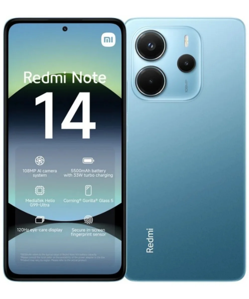 Xiaomi Redmi Note 14 4G 6.67″ Dual SIM 6GB/128GB Azul