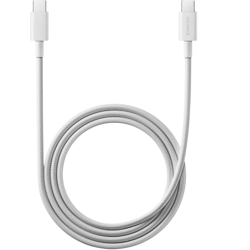 Xiaomi Cabo USB-C para USB-C 240W 6A Entrançado 2 Metros Black