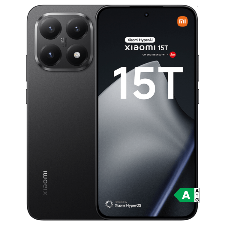 Smartphone Xiaomi 15T 5G 12GB/512GB Dual Sim Preto