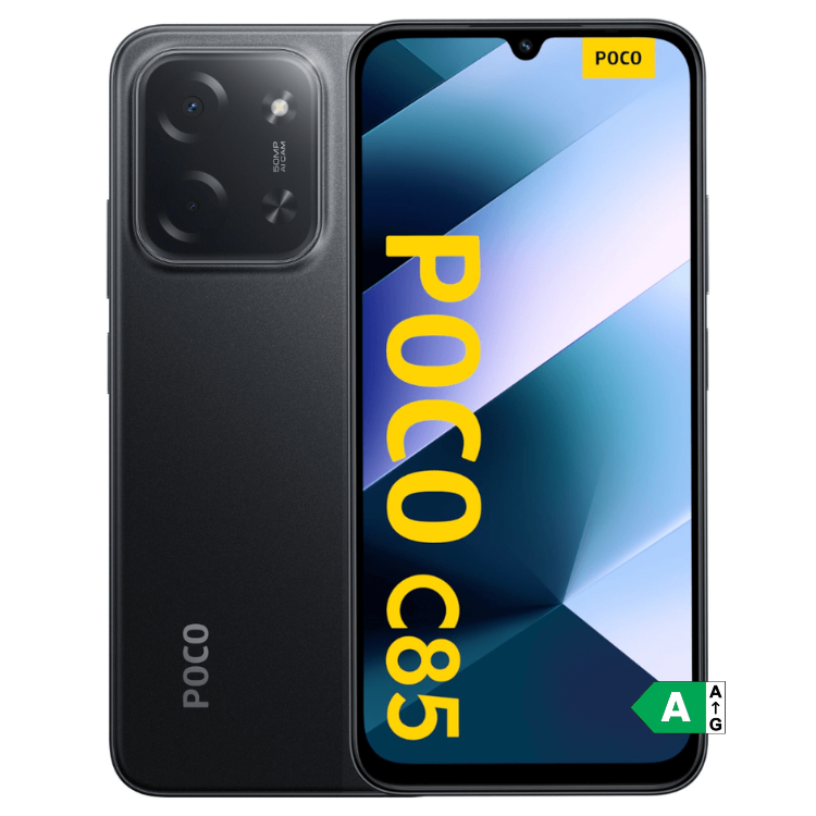 Smartphone Poco C85 8GB/256GB Dual Sim Preto