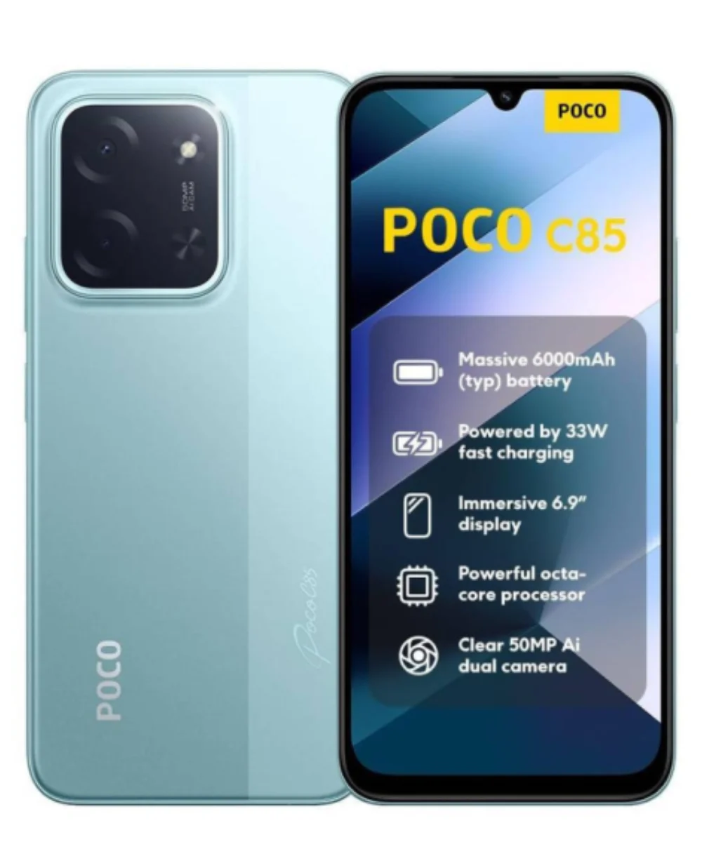 Xiaomi Poco C85 6.9″ Dual SIM 6GB 128GB Verde