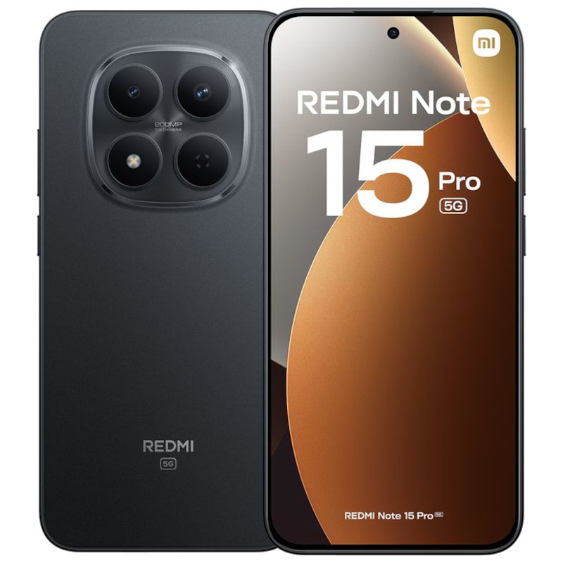 Xiaomi Redmi Note 15 Pro 5G 8GB/256GB Preto