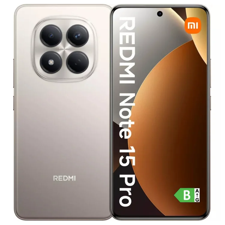 Xiaomi Redmi Note 15 Pro 4G 6.77" Dual SIM 8GB/256GB Titanium
