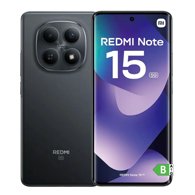 Xiaomi Redmi Note 15 12GB/512GB 5G Dual Sim Preto