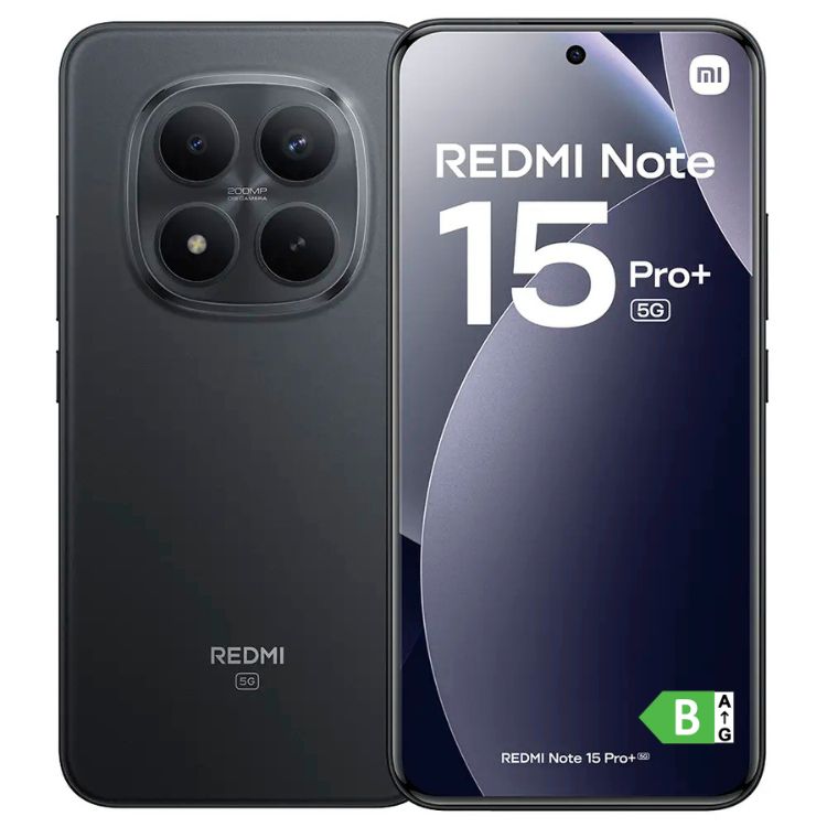 Xiaomi Redmi Note 15 Pro+ (Plus) 5G 6.83 Dual SIM 8GB/256GB Black